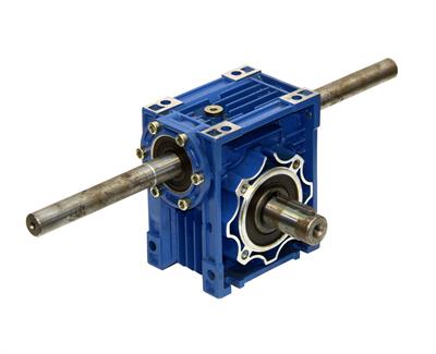 گیربکس حلزونی دو سر شافت NRV چینی